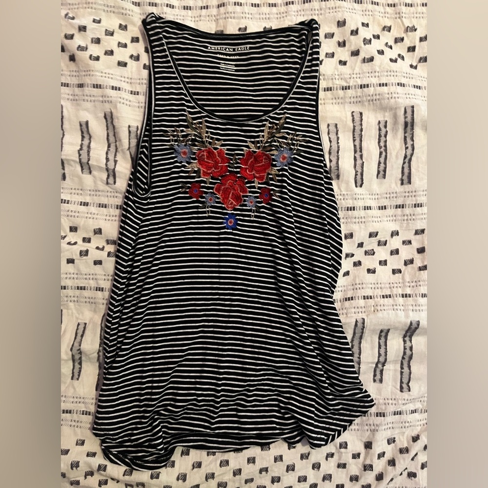American eagle Floral soft and sexy tank, size XS
